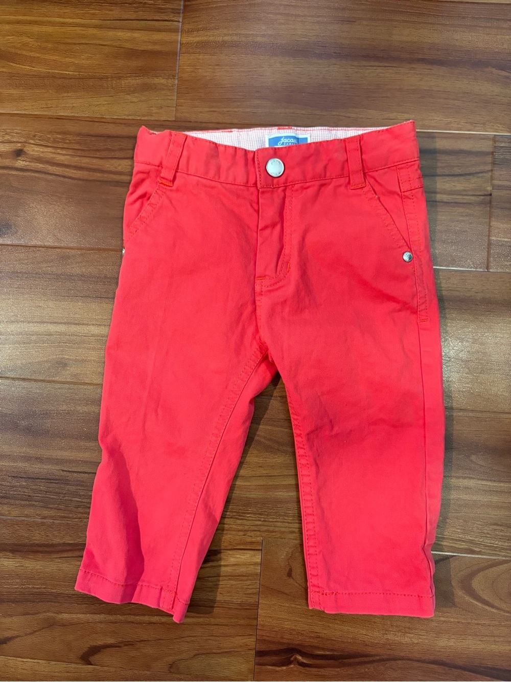 Jacadi Paris baby boy cotton trousers size 12m